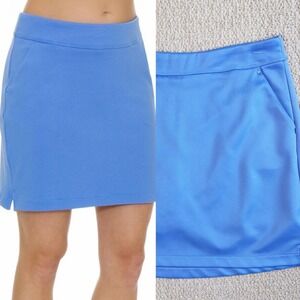 Greg Norman Golf Skort, Light Blue Athletic Skirt Shorts Built-in Size L